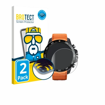 Parte frontale di una confezione del prodotto con il logo del marchio BROTECT. Accanto è raffigurato il dispositivo Xiaomi Mib