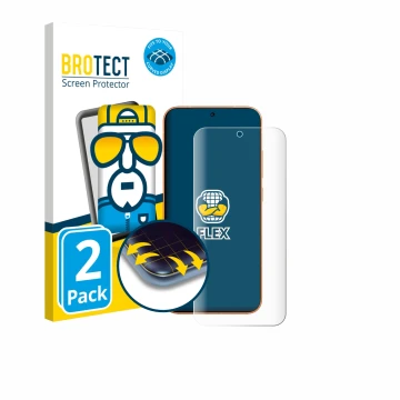 Parte frontale di una confezione del prodotto con il logo del marchio BROTECT. Accanto è raffigurato il dispositivo Honor Magi