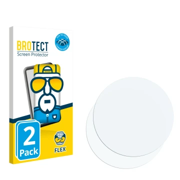 Parte frontale di una confezione del prodotto con il logo del marchio BROTECT. Accanto si trova la protezione per lo schermo c