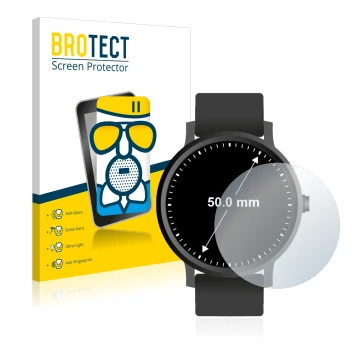 Parte frontale di una confezione del prodotto con il logo del marchio BROTECT. Accanto è raffigurato il dispositivo Orologi (C