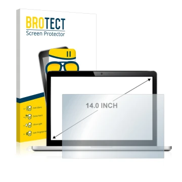 Parte frontale di una confezione del prodotto con il logo del marchio BROTECT. Accanto è raffigurato il dispositivo con la rel