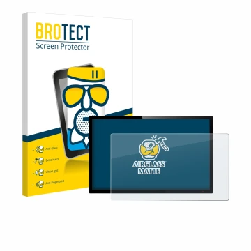 Parte frontale di una confezione del prodotto con il logo del marchio BROTECT. Accanto è raffigurato il dispositivo con la rel