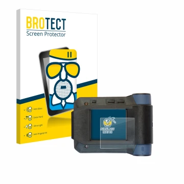 Parte frontale di una confezione del prodotto con il logo del marchio BROTECT. Accanto è raffigurato il dispositivo Swissphone