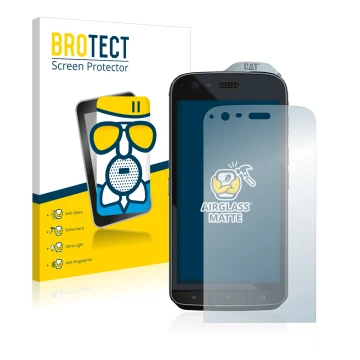 Parte frontale di una confezione del prodotto con il logo del marchio BROTECT. Accanto è raffigurato il dispositivo Caterpilla