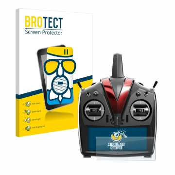 Parte frontale di una confezione del prodotto con il logo del marchio BROTECT. Accanto è raffigurato il dispositivo VBar Contr