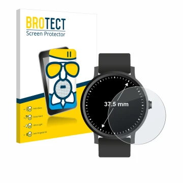 Parte frontale di una confezione del prodotto con il logo del marchio BROTECT. Accanto è raffigurato il dispositivo Orologi (C