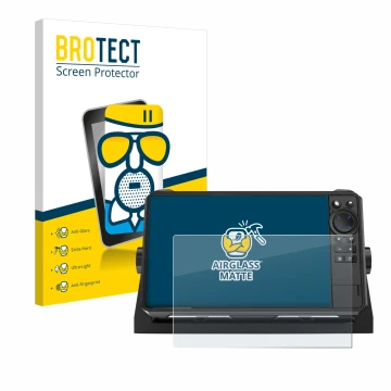 Parte frontale di una confezione del prodotto con il logo del marchio BROTECT. Accanto è raffigurato il dispositivo Lowrance H