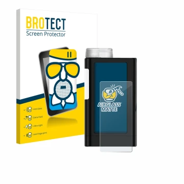 Parte frontale di una confezione del prodotto con il logo del marchio BROTECT. Accanto è raffigurato il dispositivo Mylife Yps