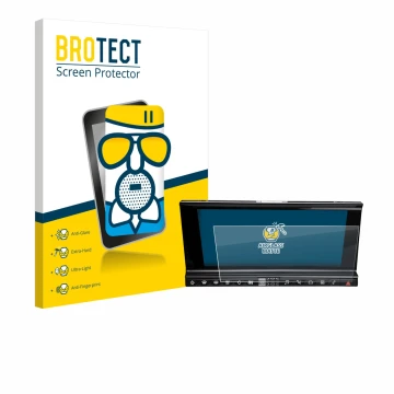 Parte frontale di una confezione del prodotto con il logo del marchio BROTECT. Accanto è raffigurato il dispositivo DS 7 Cross