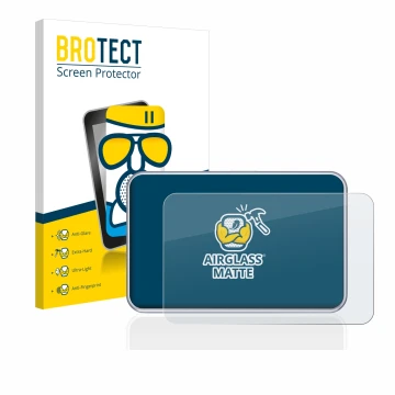 Parte frontale di una confezione del prodotto con il logo del marchio BROTECT. Accanto è raffigurato il dispositivo Tandem dia