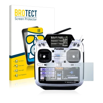 Parte frontale di una confezione del prodotto con il logo del marchio BROTECT. Accanto è raffigurato il dispositivo Robbe Futa