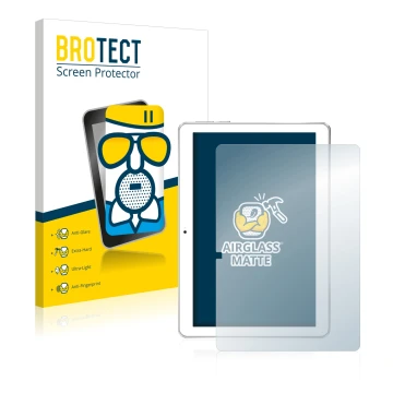 Parte frontale di una confezione del prodotto con il logo del marchio BROTECT. Accanto è raffigurato il dispositivo Toscido X1