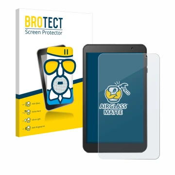 Parte frontale di una confezione del prodotto con il logo del marchio BROTECT. Accanto è raffigurato il dispositivo Vankyo Mat