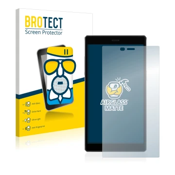Parte frontale di una confezione del prodotto con il logo del marchio BROTECT. Accanto è raffigurato il dispositivo GlocalMe G