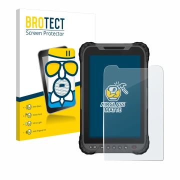 Parte frontale di una confezione del prodotto con il logo del marchio BROTECT. Accanto è raffigurato il dispositivo GeoMax Zen