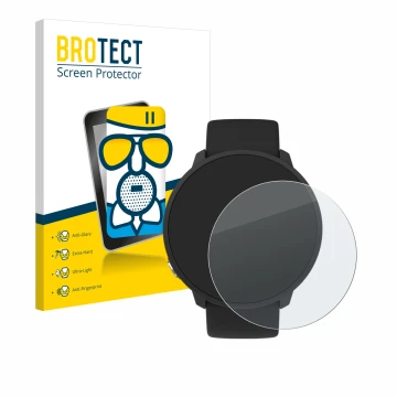 Parte frontale di una confezione del prodotto con il logo del marchio BROTECT. Accanto è raffigurato il dispositivo Polar Unit