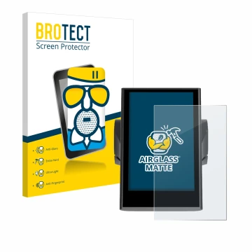 Parte frontale di una confezione del prodotto con il logo del marchio BROTECT. Accanto è raffigurato il dispositivo Bafang DP 