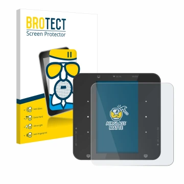 Parte frontale di una confezione del prodotto con il logo del marchio BROTECT. Accanto è raffigurato il dispositivo ISDT P30 c