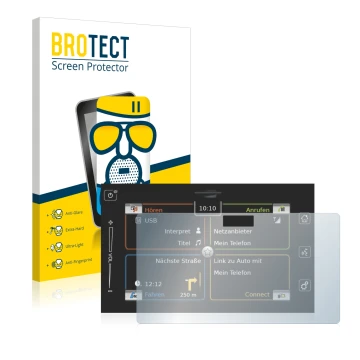 Parte frontale di una confezione del prodotto con il logo del marchio BROTECT. Accanto è raffigurato il dispositivo Bosch Suzu