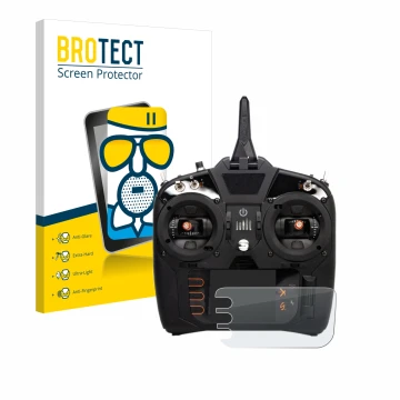 Parte frontale di una confezione del prodotto con il logo del marchio BROTECT. Accanto è raffigurato il dispositivo Spektrum N