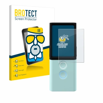 Parte frontale di una confezione del prodotto con il logo del marchio BROTECT. Accanto è raffigurato il dispositivo Vasco Tran