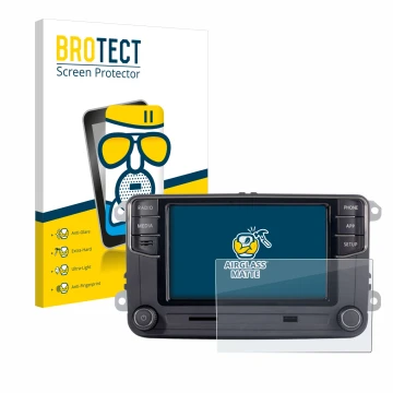Pellicola Protettiva Opaca Anti-Riflesso Per VW Tiguan 2017 Active Info Cockpit 12.3'' – 2 Pezzi, Made In Germany