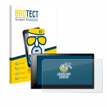 Parte frontale di una confezione del prodotto con il logo del marchio BROTECT. Accanto è raffigurato il dispositivo Pioneer SP