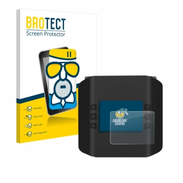Parte frontale di una confezione del prodotto con il logo del marchio BROTECT. Accanto è raffigurato il dispositivo ISDT Smart