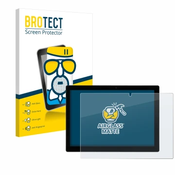 Parte frontale di una confezione del prodotto con il logo del marchio BROTECT. Accanto è raffigurato il dispositivo Hyrican En