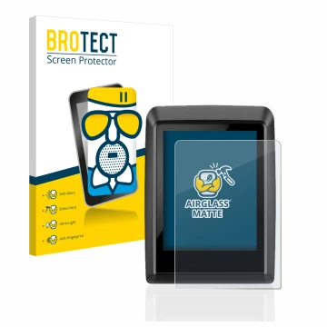 Parte frontale di una confezione del prodotto con il logo del marchio BROTECT. Accanto è raffigurato il dispositivo Bosch Kiox