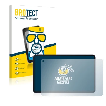 Parte frontale di una confezione del prodotto con il logo del marchio BROTECT. Accanto è raffigurato il dispositivo Huawei Mat