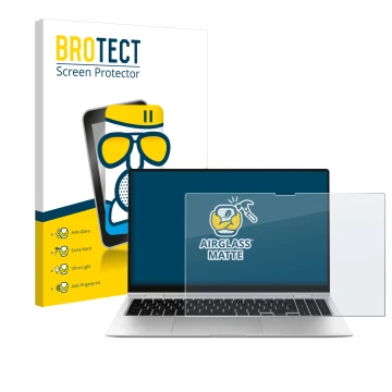 Parte frontale di una confezione del prodotto con il logo del marchio BROTECT. Accanto è raffigurato il dispositivo Samsung Ga