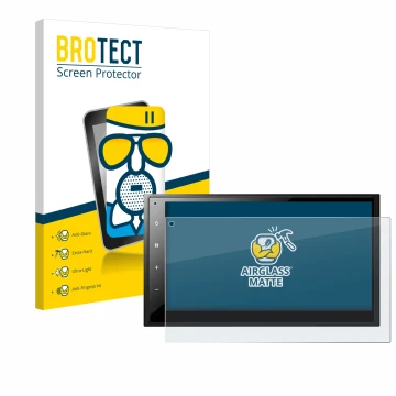 Parte frontale di una confezione del prodotto con il logo del marchio BROTECT. Accanto è raffigurato il dispositivo Pioneer DM