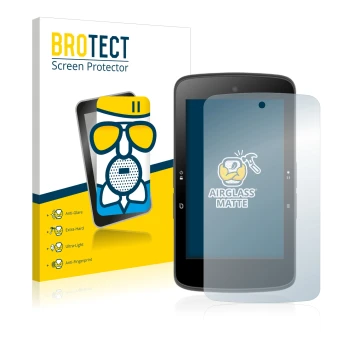 Parte frontale di una confezione del prodotto con il logo del marchio BROTECT. Accanto è raffigurato il dispositivo Bryton Rid