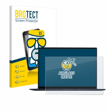 Parte frontale di una confezione del prodotto con il logo del marchio BROTECT. Accanto è raffigurato il dispositivo ASUS ZenBo