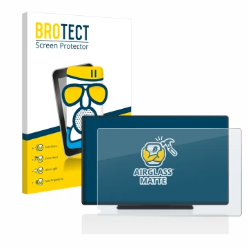 Parte frontale di una confezione del prodotto con il logo del marchio BROTECT. Accanto è raffigurato il dispositivo Carpuride 