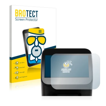 Parte frontale di una confezione del prodotto con il logo del marchio BROTECT. Accanto è raffigurato il dispositivo Shaper Ori