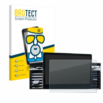 Parte frontale di una confezione del prodotto con il logo del marchio BROTECT. Accanto è raffigurato il dispositivo Ford Trans