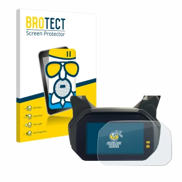 Parte frontale di una confezione del prodotto con il logo del marchio BROTECT. Accanto è raffigurato il dispositivo BMW C400 G