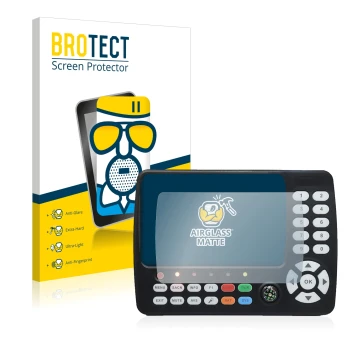 Parte frontale di una confezione del prodotto con il logo del marchio BROTECT. Accanto è raffigurato il dispositivo Satlink ST