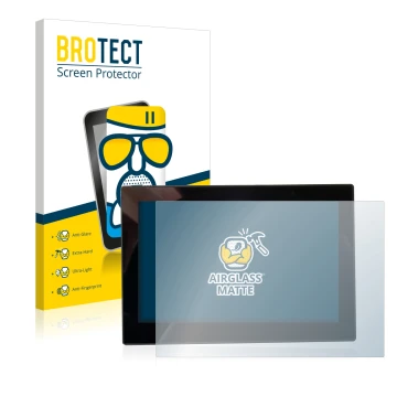 Parte frontale di una confezione del prodotto con il logo del marchio BROTECT. Accanto è raffigurato il dispositivo MG 4 7-Zol