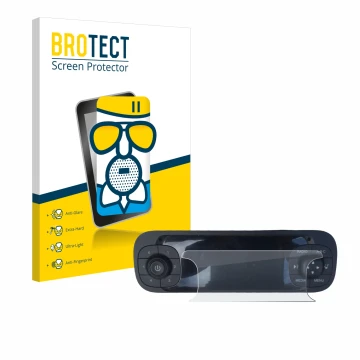 Parte frontale di una confezione del prodotto con il logo del marchio BROTECT. Accanto è raffigurato il dispositivo Fiat Panda