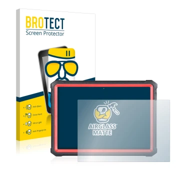 Parte frontale di una confezione del prodotto con il logo del marchio BROTECT. Accanto è raffigurato il dispositivo Launch X-4