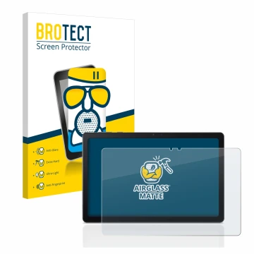 Parte frontale di una confezione del prodotto con il logo del marchio BROTECT. Accanto è raffigurato il dispositivo Acer Iconi