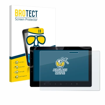 Parte frontale di una confezione del prodotto con il logo del marchio BROTECT. Accanto è raffigurato il dispositivo Bewatec .T