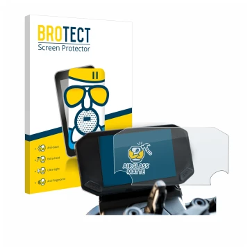 Parte frontale di una confezione del prodotto con il logo del marchio BROTECT. Accanto è raffigurato il dispositivo VOGE 350 A