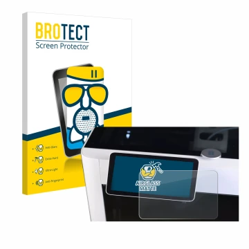 Parte frontale di una confezione del prodotto con il logo del marchio BROTECT. Accanto è raffigurato il dispositivo Bambu Lab 