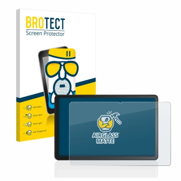 Parte frontale di una confezione del prodotto con il logo del marchio BROTECT. Accanto è raffigurato il dispositivo Amazon Fir