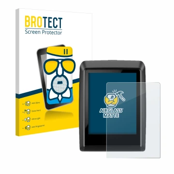 Parte frontale di una confezione del prodotto con il logo del marchio BROTECT. Accanto è raffigurato il dispositivo Bosch Kiox