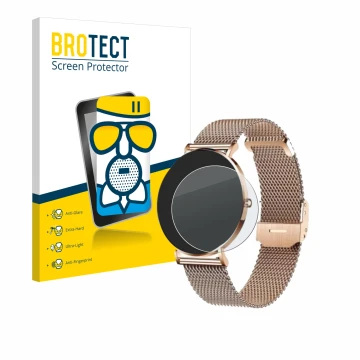 Parte frontale di una confezione del prodotto con il logo del marchio BROTECT. Accanto è raffigurato il dispositivo Xcoast X-W